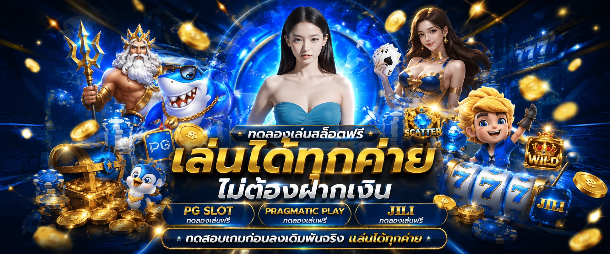 ทดลองเล่นสล็อตฟรี UFLIX168S ไม่ต้องฝากเงิน ไม่ต้องสมัครสมาชิก